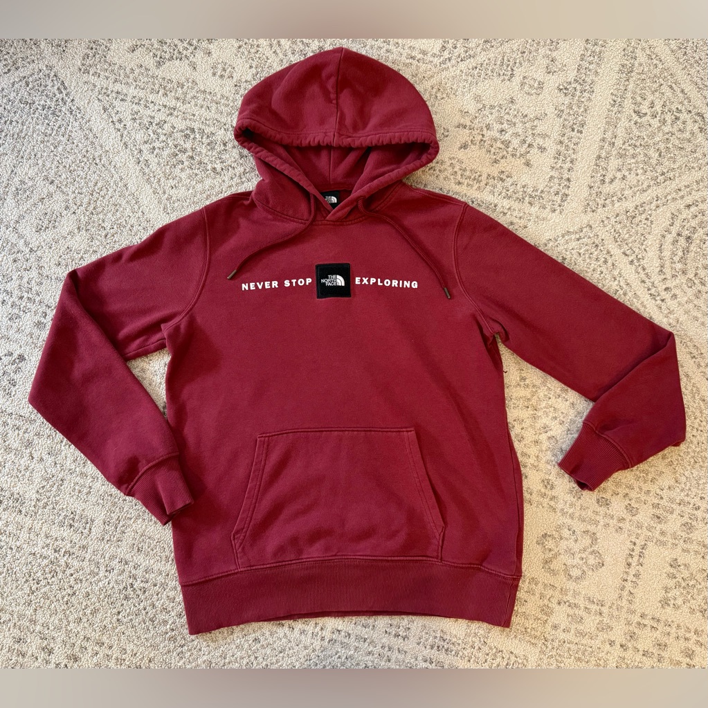 North Face Hooded Sweatshirt Ladies Sz S